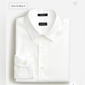 J.Crew Boys' Ludlow Premium fine cotton dress shirt, size 12, EUC, worn once